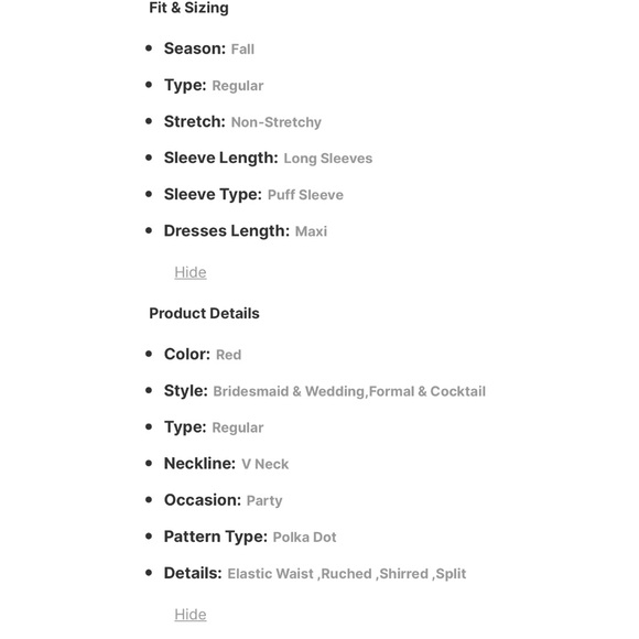 CurveSoul polka Dot V-Neck lantern sleeve midi Size 3X 22W 24W Plus-Size Dress - Picture 8 of 14